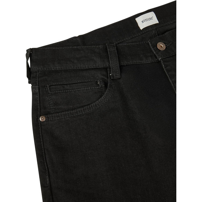 Чоловічі джинси Mustang Oregon Bootcut з ефектом stretch, чорний денім, розмір 32W/32L