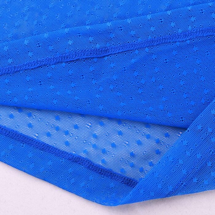 Чоловіча футболка з сіткою, короткий рукав, спортивна сітчаста сорочка для м'язової фігури, блакитна