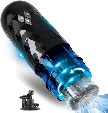 Автоматичний чоловічий мастурбатор ChicLSQ - секс-іграшка для чоловіків, 7 режимів, бездротова, з віконцем та присоскою