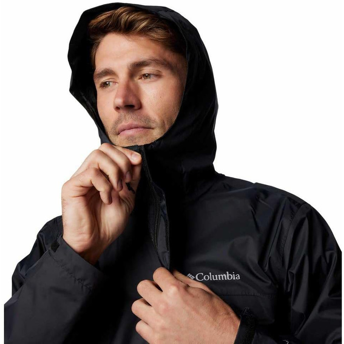 Чоловіча водонепроникна куртка Columbia Watertight II, чорна, розмір XXL