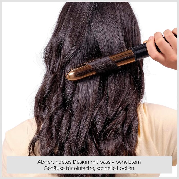 Випрямляч та плойка для волосся BaByliss Straight And Curl Brilliance ST482E: титанові пластини, іонізація Anti-Frizz, 5 рівнів температури до 235°C, мідний колір