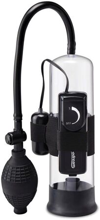 Насос для пеніса Pump Worx Penispump-5433900000, прозорий/чорний, універсальний розмір