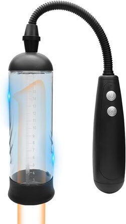 Електричний тренажер для збільшення статевого члена для чоловіків QgLust з 3 режимами, для ерекції та мастурбації