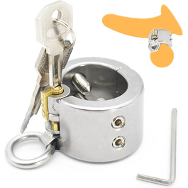 Металевий ходовий розтягувач з 4 шипами та замками. Набір для чоловіків. Сріблястий колір. Інтимні іграшки для дорослих.