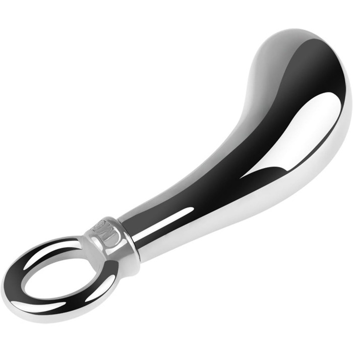 Анальний масажер JXszxbt з нержавіючої сталі (S, M, L) з кільцем для фіксації. Стимулятор G-точки, масажер простати, ануса. Іграшка для дорослих для жінок, чоловіків, пар.