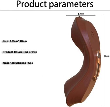Вібратор Bluetooth з пультом керування, 10 режимів вібрації, для жінок, портативний дildo, Rose Rot