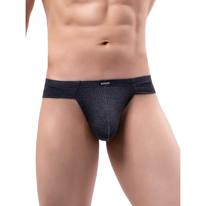 Танга чоловічі iKingky з низькою талією, 2 шт. (L)