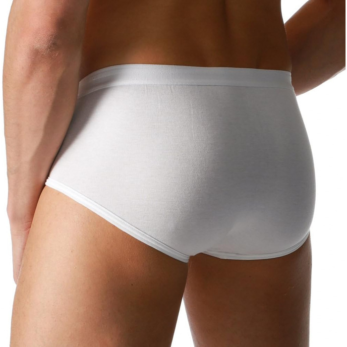 Чоловічі спортивні труси Mey Noblesse (2 шт.) - бавовна 100%, білі