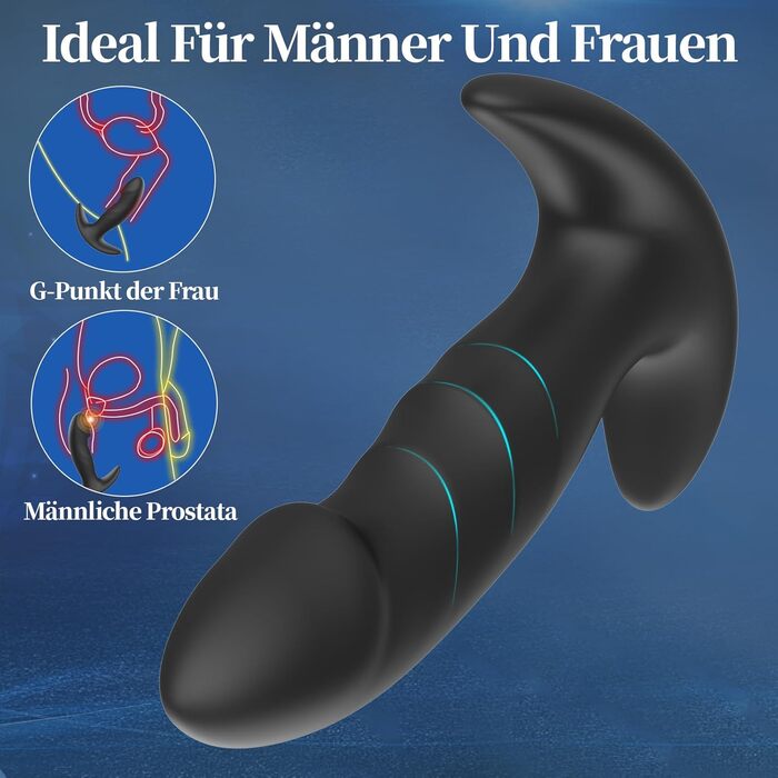 Набір анальних пробок для жінок та чоловіків (3 шт.) - силіконові, різних розмірів (S, M, L) - секс-іграшка для пар, початківців та досвідчених