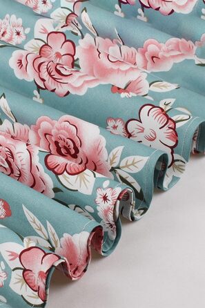 Сукня в стилі рокабіллі 50-х років AXOE з бавовни та поясом, розмір XXL