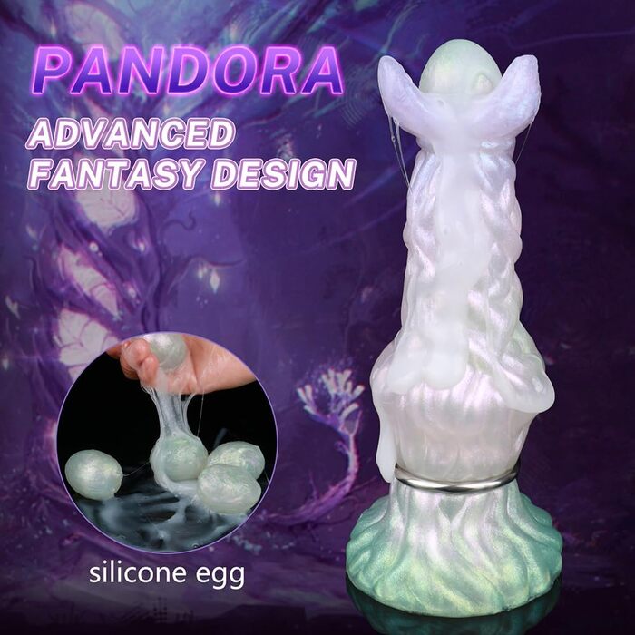 Анальний вібратор-яйце Jixaxe з 5 силіконовими кульками - для жінок та чоловіків