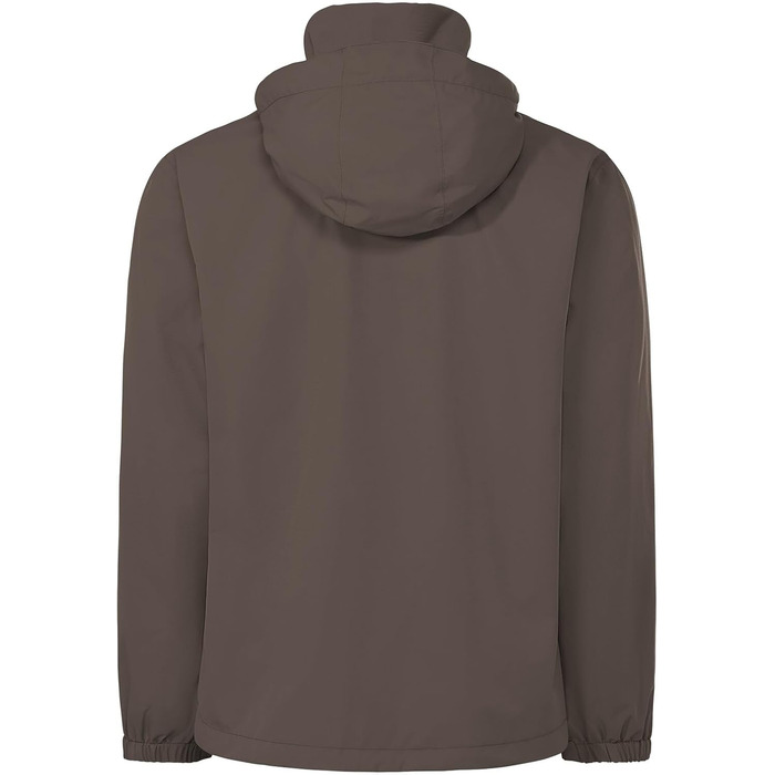 Чоловіча вітро- та водонепроникна куртка VAUDE Escape Light Jacket, дихаюча легка куртка для дощу (XXL, deer brown)