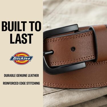 Чоловічий прогулянковий промисловий ремінь Dickies, міцний робочий пояс, колір бежевий (розмір 46 / талія 44)