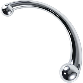 Анальний плагін AMZABEE з подвійним наконечником, металевий, масажер G-точки, дildo, унісекс, для дорослих