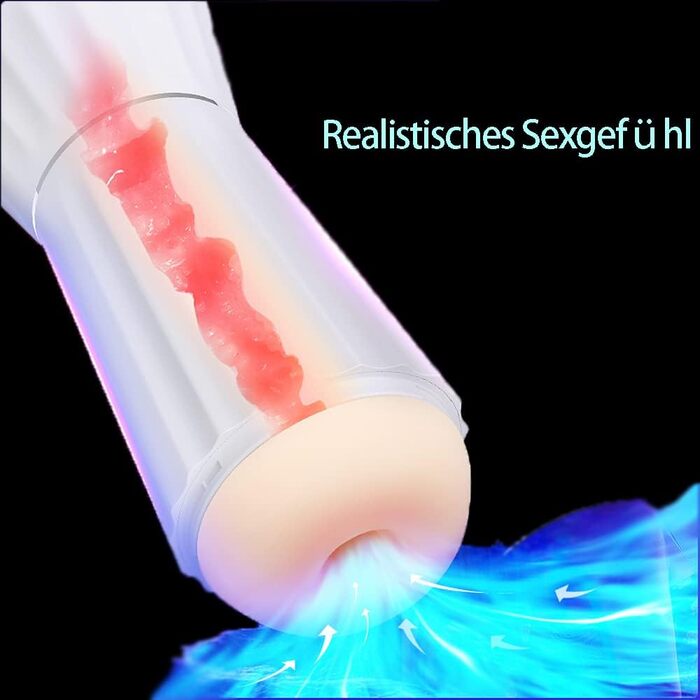 Автоматичний мастурбатор для чоловіків Xuomt з 5 режимами всмоктування та 8 вібраційними режимами