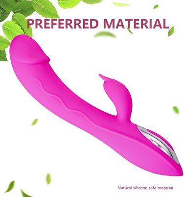 Вібратор G-Spot з силікону для жінок, 7 режимів, фіолетовий