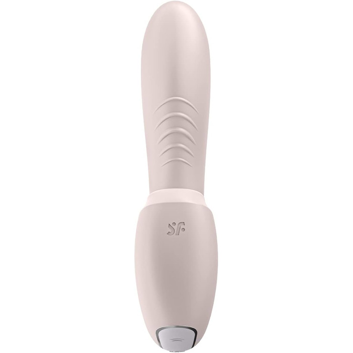 Satisfyer Sunray Connect App Rabbit - вібратор для жінок з підключенням по Bluetooth | Кліторальний та G-точковий масаж | Водостійкий (IPX7) | Бездротовий | З високоякісного силікону | Рожевий колір