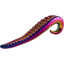 Ділтo з металу GLASSVIBRATIONS Teufelszunge Lucifer (золото/фіолетовий/хром)