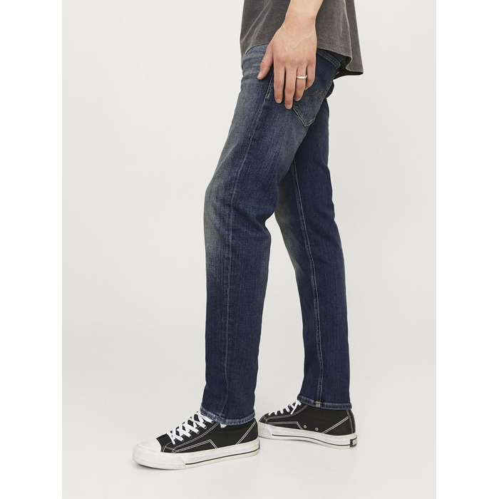 Чоловічі джинси Slim Fit JACK & JONES синього кольору, денім (33W / 32L)