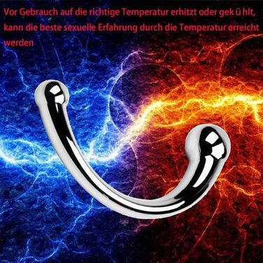 Металевий двосторонній дildo для стимуляції G-точки та масажу простати, анальні пробки для чоловіків та жінок