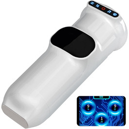 Електричний мастурбатор для чоловіків: чаша для мастурбації з 9 вібрацій та 9 режимів насосу | Інтимна іграшка для чоловіків