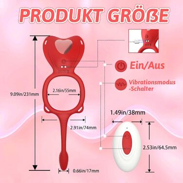 Набір вібраторів для жінок ZWFUN 3-в-1 з пультом дистанційного керування: анальні вібратори, стимулятори клітора, Dildo для G-точки. 10 режимів, анальні плагіни.