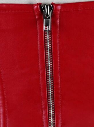 Корсетне плаття Grebrafan з мережива для пишних форм, великі розміри (28-30, червоний)