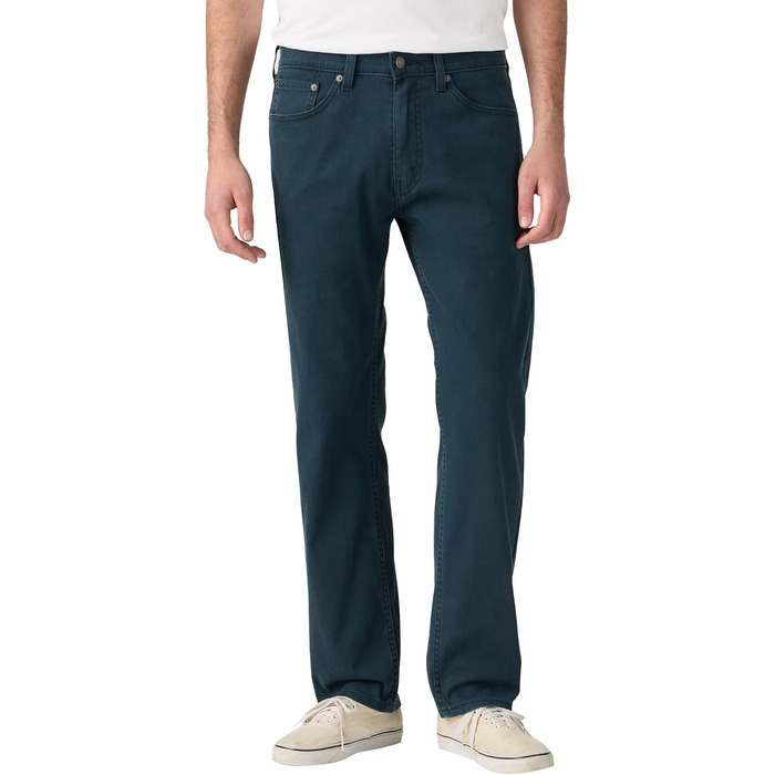 Чоловічі джинси Levi's 505 Regular Fit синього кольору (Salute), розмір 30W/30L