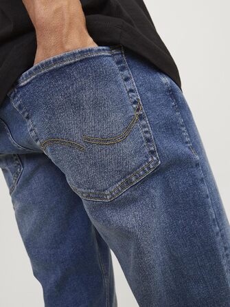 Чоловічі джинси Jack & Jones Jjiglenn Jjoriginal NA 031 Noos, синій денім, 32W / 32L