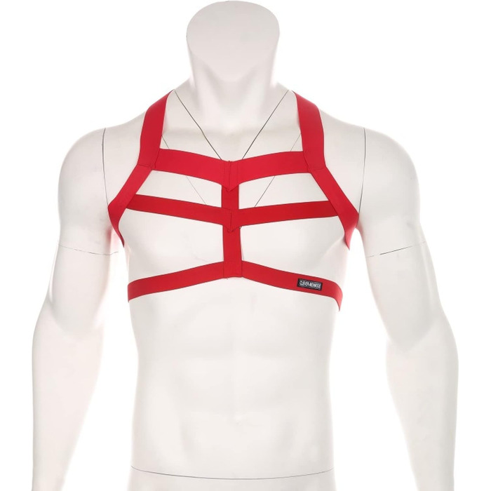 Сексуальний чоловічий комплект для сну: пояс для грудей, стрінги, шкарпетки, гольфи, труси, танга, низька талія, для геїв, мереживні шкарпетки, гольфи, колготки. Розмір універсальний (червоний, універсальний розмір)