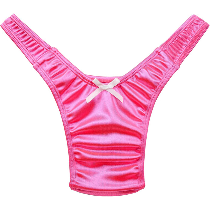 Танга труси з високою посадкою для кросдресерів та трансгендерних осіб, гаф, XXL, рожевий