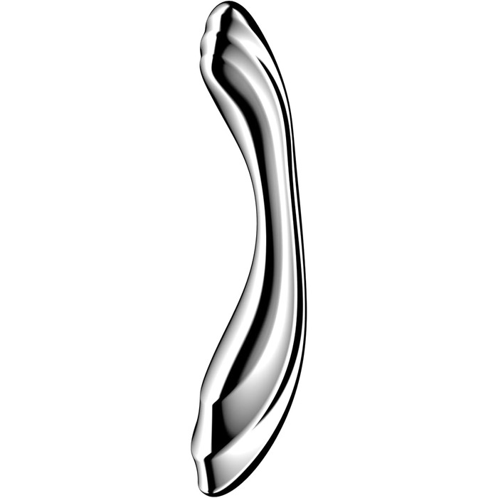 Satisfyer Pure Gravity 2: сталевий вібратор для жінок | Інтимна іграшка з хвилястою структурою | Ергономічний дизайн | Зміна температури (теплий/холодний) | Інструменти для жіночого здоров'я