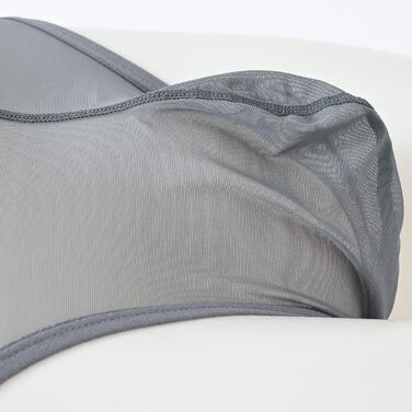 Танга чоловіча BIATWOWR, сірий, XXL, прозора білизна