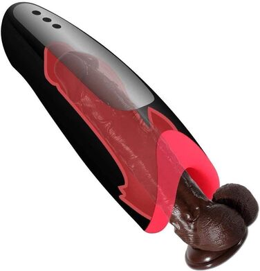 Вібратор для чоловіків з підігрівом та функцією Jet, 15 режимів, вологостійкий. Масажер для інтимного використання.