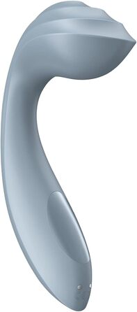 Satisfyer Mini Wand-er Connect App: вібратор для тіла з Bluetooth та керуванням через додаток | Водонепроникний (IPX7) | Компактний дизайн сірого кольору | Стимуляція G-точки та клітора для жінок