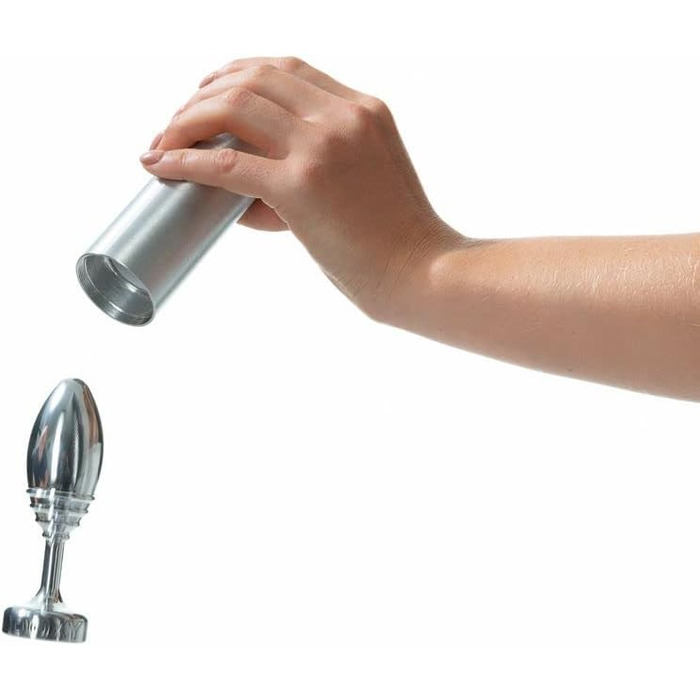 Металевий анальний стимулятор Doxy - гладкий, преміум-якість