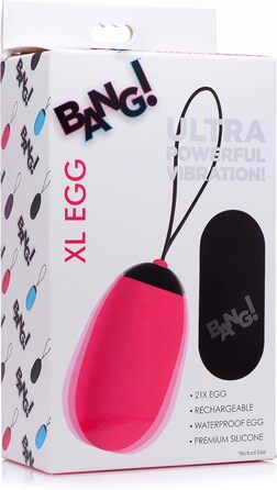 Вібруюче яйце Bang! AG331 Рожеве, один розмір