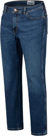 Чоловічі джинси Wrangler Texas Regular Fit Stretch — класичні прямі джинси з деніму, колір Hallucinations (40W / 34L)