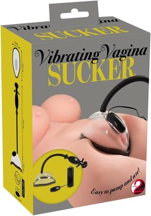 Вагінальний масажер Orion Vagina Pumpe-5987390000 чорного кольору, 56.9 см