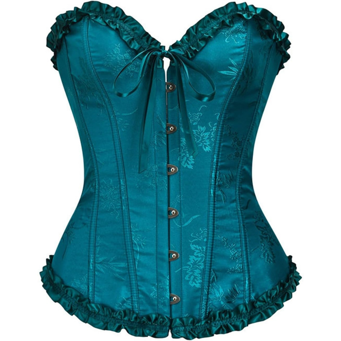 Корсет-бастінг Korsett Steampunk, чорний корсет для костюмів, готичний корсет з бастінг, повний об'єм, з металевими штангами, для весілля, нижня білизна, верх корсет, бурлеск, L A