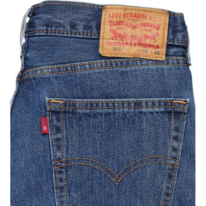 Чоловічі джинси Levi's 505 Regular Fit, сині (In Your Court), розмір 29W/32L