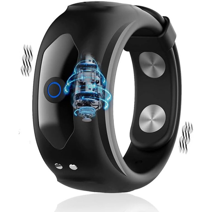 Вібруючий кільце для пеніса BeHorny - секс-іграшка для чоловіків, 10 режимів вібрації, для подовження та посилення ерекції, чорний