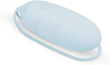 Вібраційний масажер LUV EGG з пультом дистанційного керування для чуттєвого почуття - Підходить для пар та новачків: 10 режимів, водонепроникний, перезаряджуваний, зелений