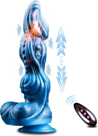 Анальний вібратор з нагрівом та 10 режимами вібрації - для жінок та чоловіків