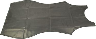 Латексне міні-плаття Rubberfashion - коротке латексне плаття, відкриті руки, бретельки, V-подібний виріз - жіночі сукні для жінок, чорний, 0.4 мм