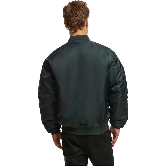 Чоловіча куртка-бомбер Brandit MA-1 польотна куртка, колір Bottle Green, розмір 7XL