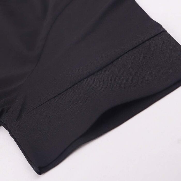 Чоловічий комбінезон-сліп Muscle Alive з короткими рукавами, чорний, бавовна