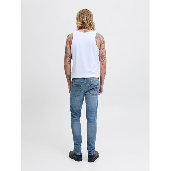 Чоловічі джинси Jack & Jones Glenn Original Slim Fit, синій денім (36W / 30L)
