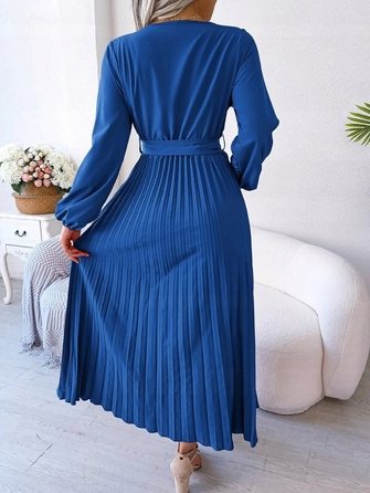 Коктейльна плисована сукня міді NewStyleD, розмір XL