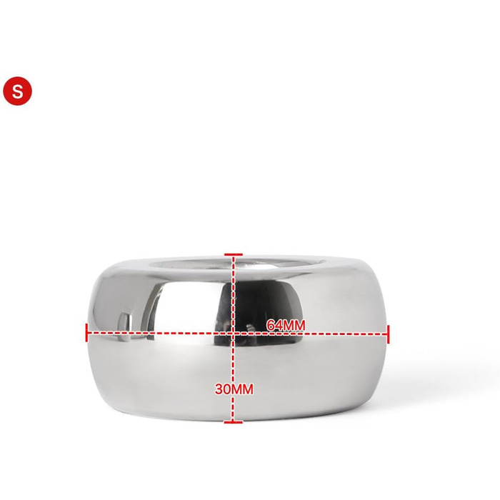 Набір еротичних аксесуарів для чоловіків (3 шт.): кільця для яєчок, стример для статевого члена, металевий стример для яєчок